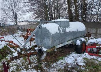 Beczkowóz zalewowy ocynkowany 3000l,beczka asenizacyjna.