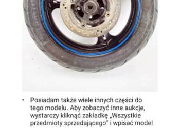 Koło z oponą Suzuki DL 1000 vstrom 2002-2011