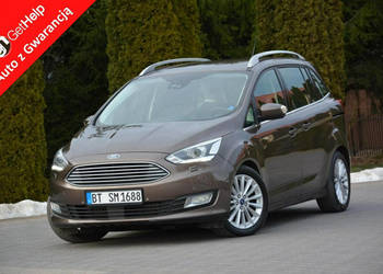 Ford Grand C-MAX Lift Radar ACC 7-foteli Xenon LED Navi BLiS Sony El. klap…