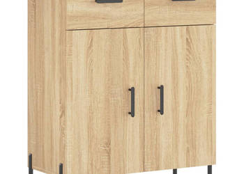 Szafka dąb sonoma 695x34x90 cm materiał drewnopochodny WM-827991