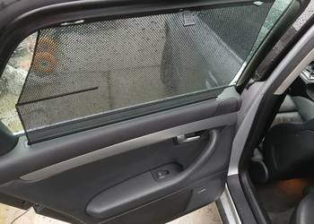 Boczek soul czarna skóra Audi A4 B6 B7 Avant Sedan tył roleta S-Line