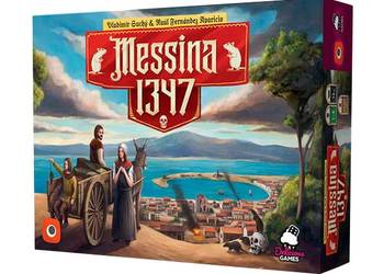 Messine 1347 PL Nowa, gra planszowa, prezent święta, Sycylia, epidemia