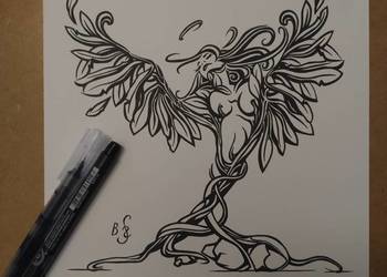 Rysunek: narodziny 2 - cienk - blok t. A4 250 g/m2