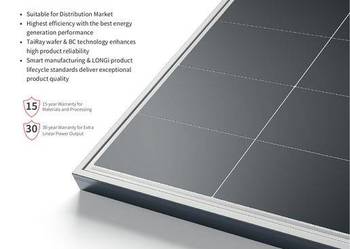 PALETA 36 szt. LONGi Solar 540W LR7-60HVH-540 Hi-MO X10
