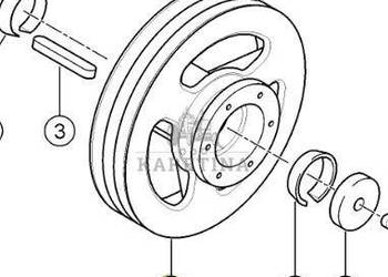 Claas Lexion 740 750 760 Koło Pasowe Napędu 0006650591 00 0665 059 1