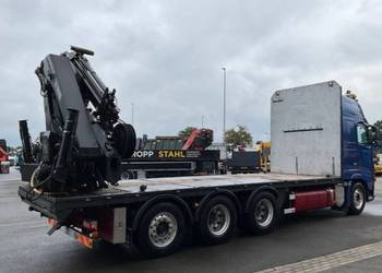 4 osiowy 8x4 Volvo Fh  budowlany podłoga z dzwigiem