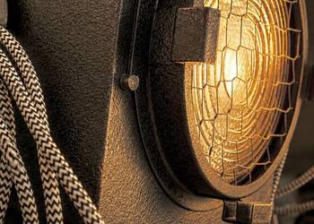 Lampa teatralna PRL Vintage loft
