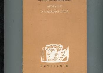 Aforyzmy o mądrości życia - Schopenhauer
