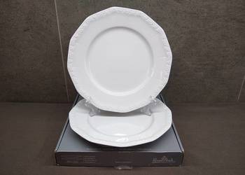 Rosenthal Maria Biała 2 talerze płytkie 27 cm NOWE