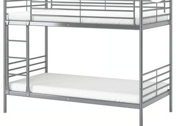 Łóżko piętrowe metalowe