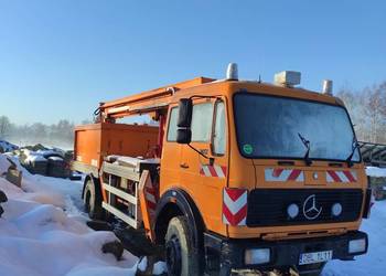 REWELACYJNY STAN Podnośnik koszowy zwyżka Ruthmann MTS 160 Mercedes 1417