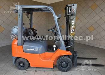 Wózek Widłowy TOYOTA 7FG18 Przesuw boczny TOYOTA 7FGF18 , Linde