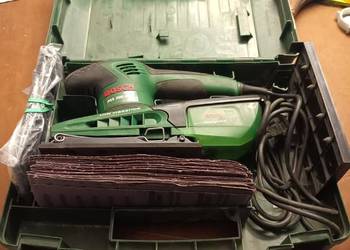 Bosch PSS 200 AC Szlifierka +Walizka, 2 Stopy, 33 Papiery