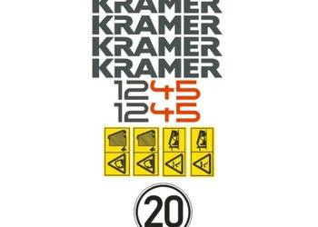 Naklejki oklejenie naklejka - KRAMER 1245 zamiennik