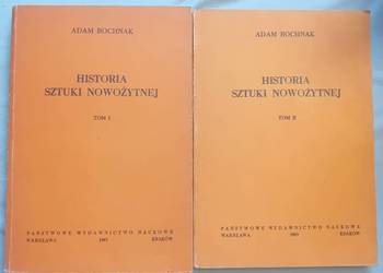 Adam Bochniak. Historia sztuki nowożytnej. Tomy 1-2. PWN, 1983r. Wyd. III.