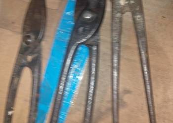 nożyce ręczne do blachy dekarskie stare