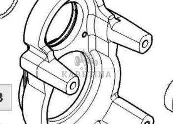 John Deere 8120 8220 8320 Obudowa WOM R558159