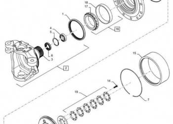 New Holland T6090 T6070 Obudowa 84329208