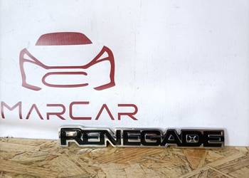 JEEP RENEGADE EMBLEMAT NAPIS ZNACZEK LOGO DRZWI PRAWY PRZÓD 520050580