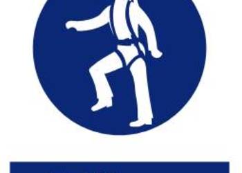 Naklejka BHP Załóż pasy bezpieczeństwa ZNO-15