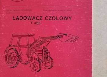 Ładowacz czołowy T356 instrukcja obsługi i katalog części