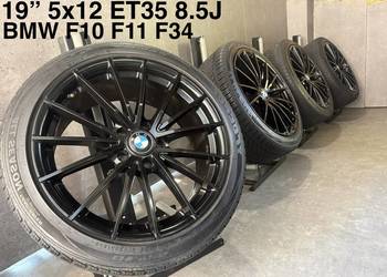 ZIMA 19 cali BMW f10 f11 f34 felgi koła komplet z oponami 5x120 ET35 8.5J