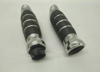 HIGHWAY HAWK MANETKI KIEROWNICY CHROM/CZARNY 1 cal 25,4 mm