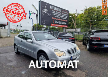 Mercedes C 180 1.8 Kompressor 143 KM, Automat, Tempomat, Wielofunkcyjna Ki…