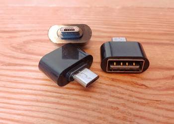 Przejściówka microUSB - USB