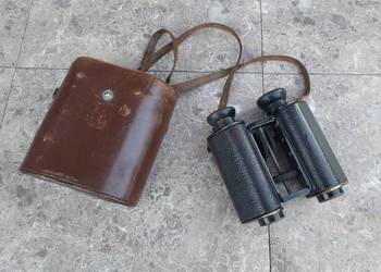 Stara lornetka wojskowa Goerz Trieder 12x24 futerał