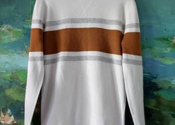 sweter miejski casual regular slim fit męski bawełniany bluza