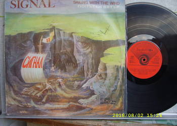 + LP , rock ;SIGNAL;SALING WITH THE WIND , 1980 ROK..
