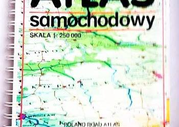 Atlas, mapy samochodowe 5 sztuk
