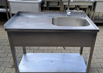 ZLEW 1 KOMOROWY Z PÓŁKĄ - 110/60/85 CM - M.898.N