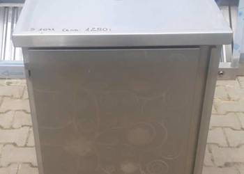 Stół z Dziurą Na Odpady oraz Szafką - 60/70/85 cm - S 1042.O