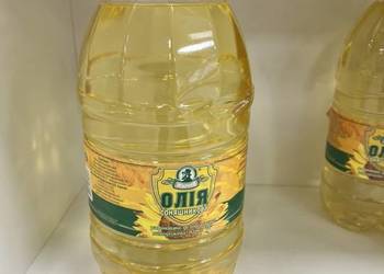 Rafinowany olej słonecznikowy do gotowania w dużych ilościach regularnie