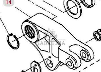 Massey Ferguson 8470 8480 Ramię Podnoszące Tylne Prawe Lewe CZĘŚCI 9038600…