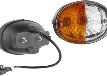 Lampa zespolona kierunkowskazu i postoju halogenowa, przednia, prawa, owal…