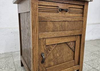 Szafka z marmurowym blatem komoda