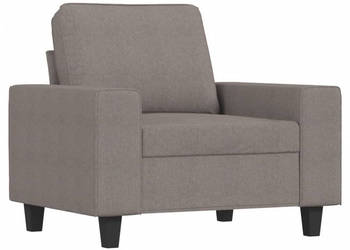 Fotel taupe 60 cm obity tkaniną WM-359382