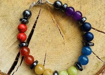 Bransoletka z kamieni naturalnych