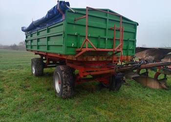 Przyczepa wywroyka zarejstrowana plandeka