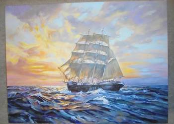 Kolekcjonerska interpretacja obrazu Żaglowiec
