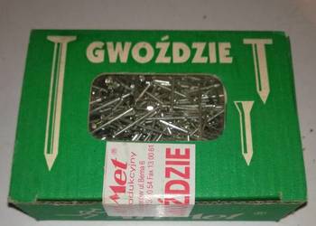 Gwoździe boazeryjne ocynk 14x25 - Nowe 0,5 kg.