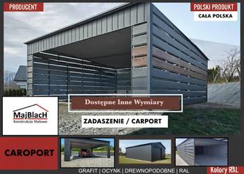Garaż Blaszany/Altana Wiata na Samochód  /Montaż Gratis  - Maj-BlacH