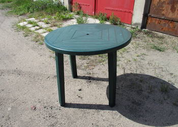 Stolik turystyczny zielony