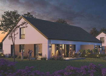 ★Bliźniak z dużym ogrodem przy lesie Załom/Pucice★