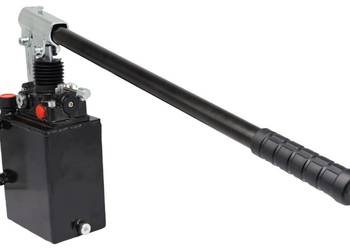 POMPA HYDRAULICZNA Ręczna Dwustronna 25cm3 PRBD + Zbiornk 2L [4370]