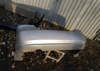 Zderzak tylny tył srebrny Chevrolet Aveo Daewoo Kalos Sedan t200 03-06