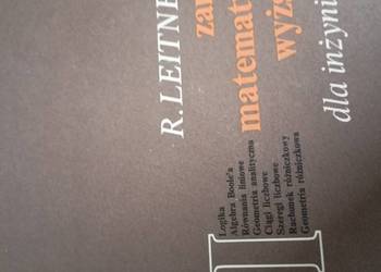 Leitner zarys matematyki wyższej książki wysyłka gratis Trójmiasto Gdańsk